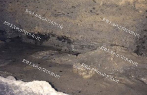 水封槽改造前