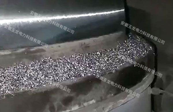 磨煤机主轴在线堆焊改造后